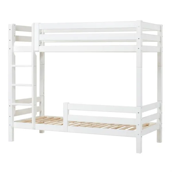 Hoppekids ECO Luxury hög våningssäng med stege och säkerhetsräcke - 90 x 200 cm