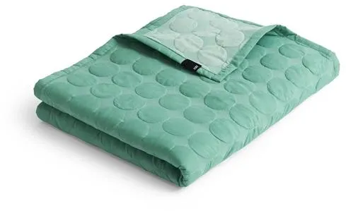HAY Mega Dot Organic Sängöverkast 195x245 Sea Green